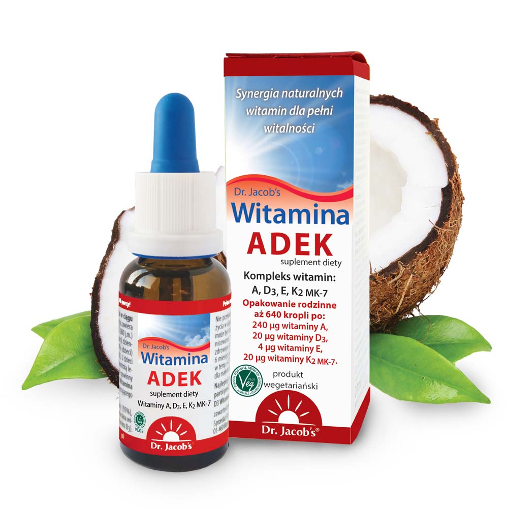 Witamina ADEK 20 ml krople Dr. Jacob's