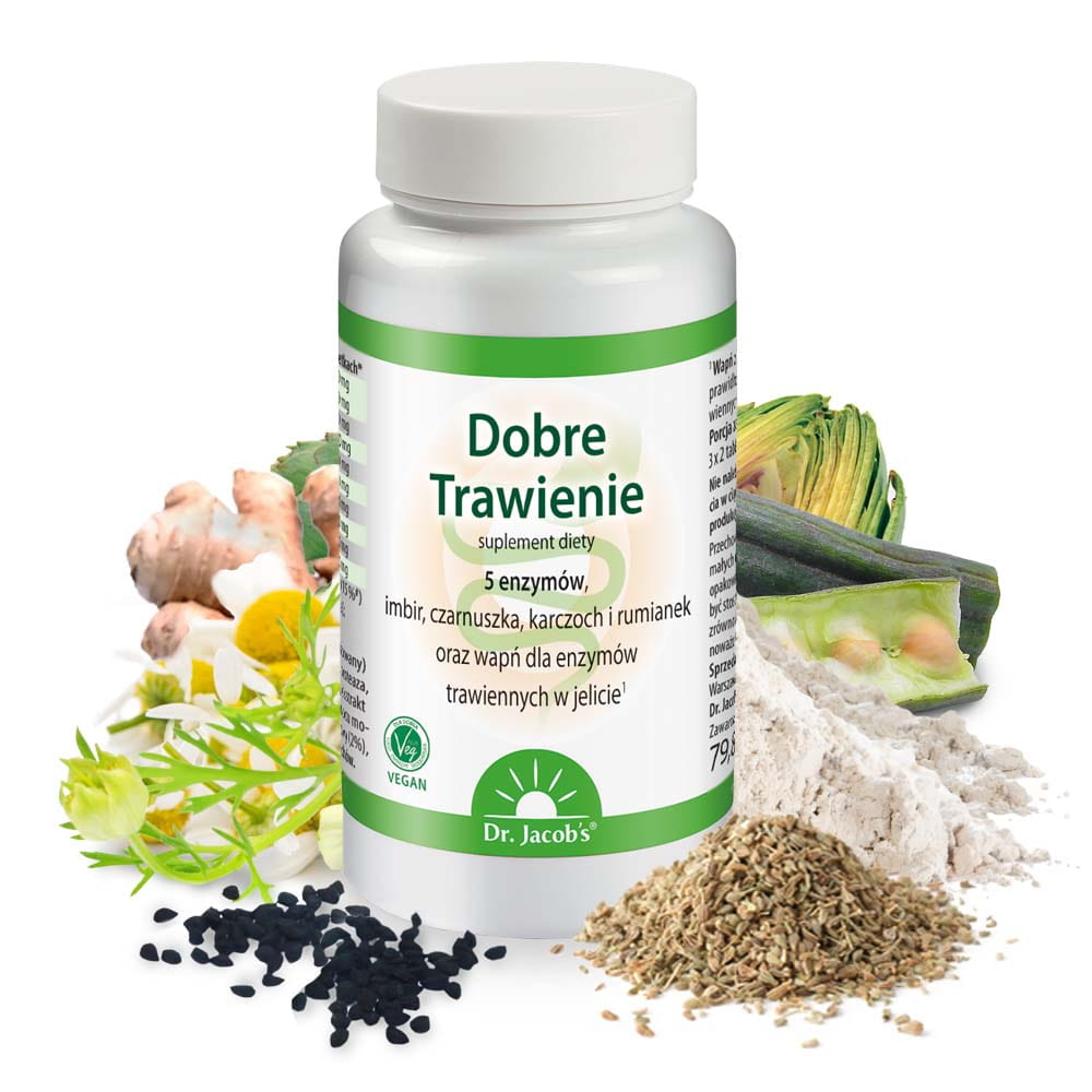 Suplement diety dobre trawienie dr. jacob's